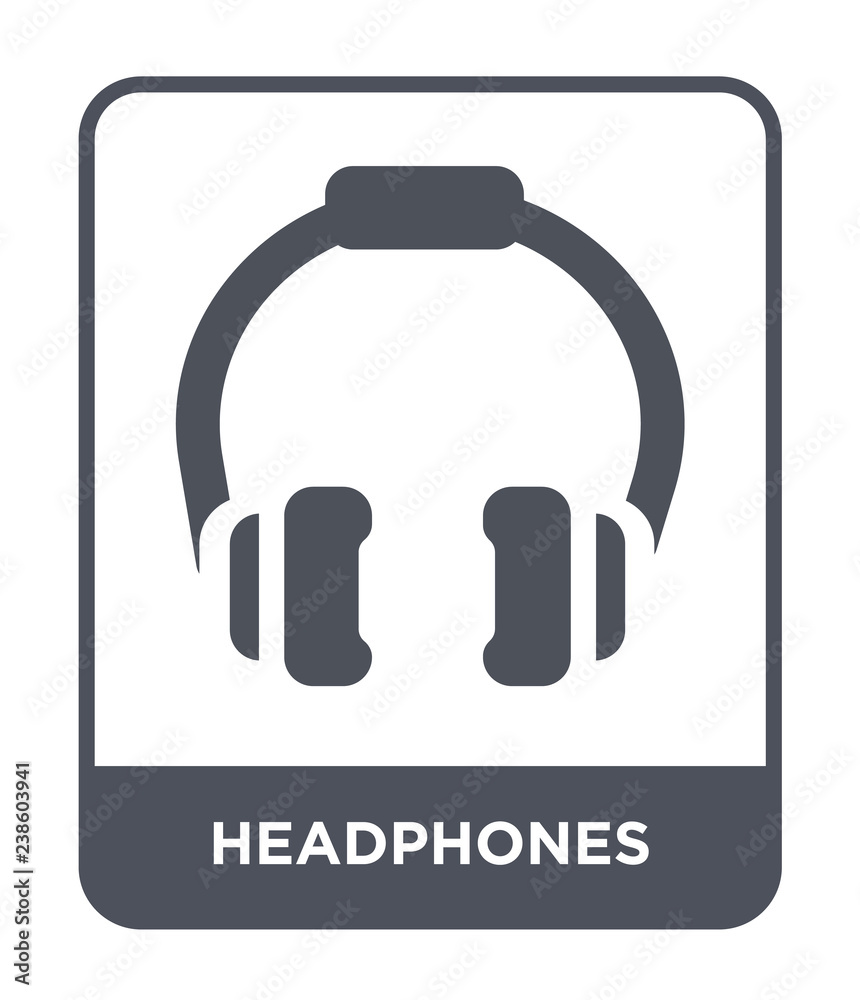 headphones icon vector headphones icon vector