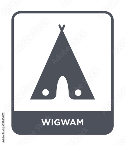 wigwam icon vector
