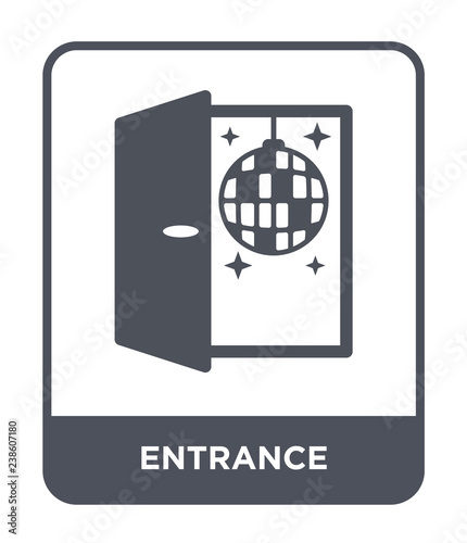 entrance icon vector