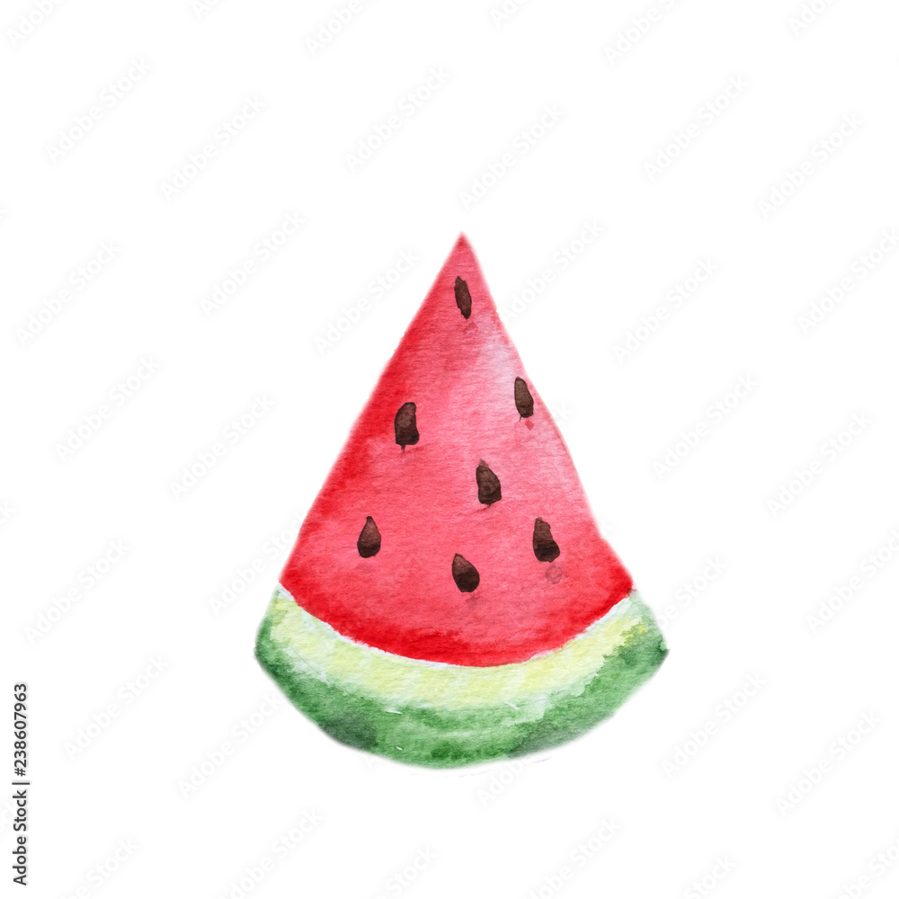 Watermelon hand drawn watermelon Watermelon hand drawn watermelon
