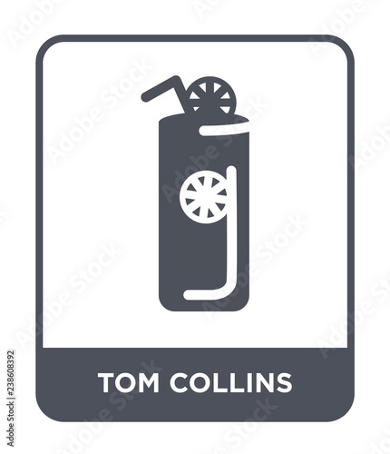 tom collins icon vector