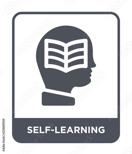 self-learning icon vector