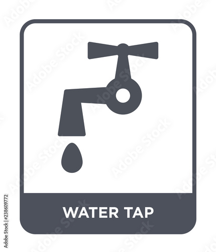 water tap icon vector
