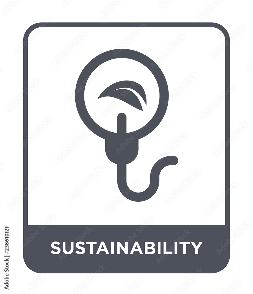 sustainability icon vector sustainability icon vector