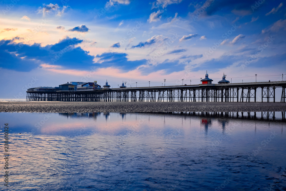 Obraz premium North Pier at Blackpool