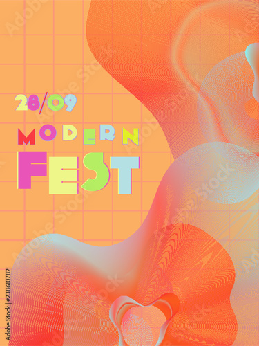 Music festival cover background.