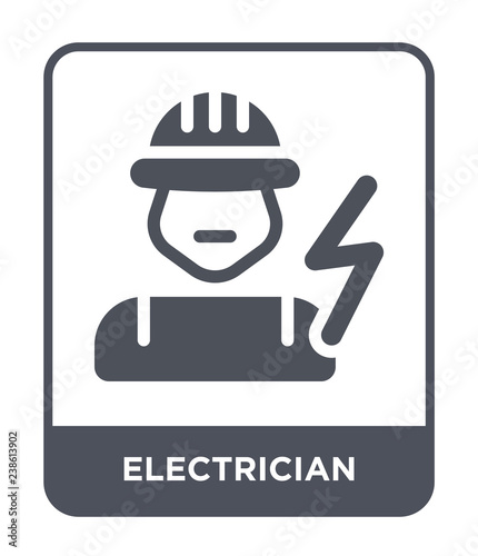 electrician icon vector