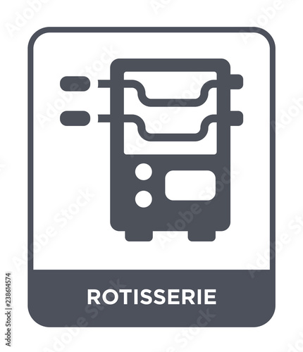 rotisserie icon vector