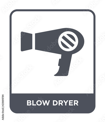 blow dryer icon vector