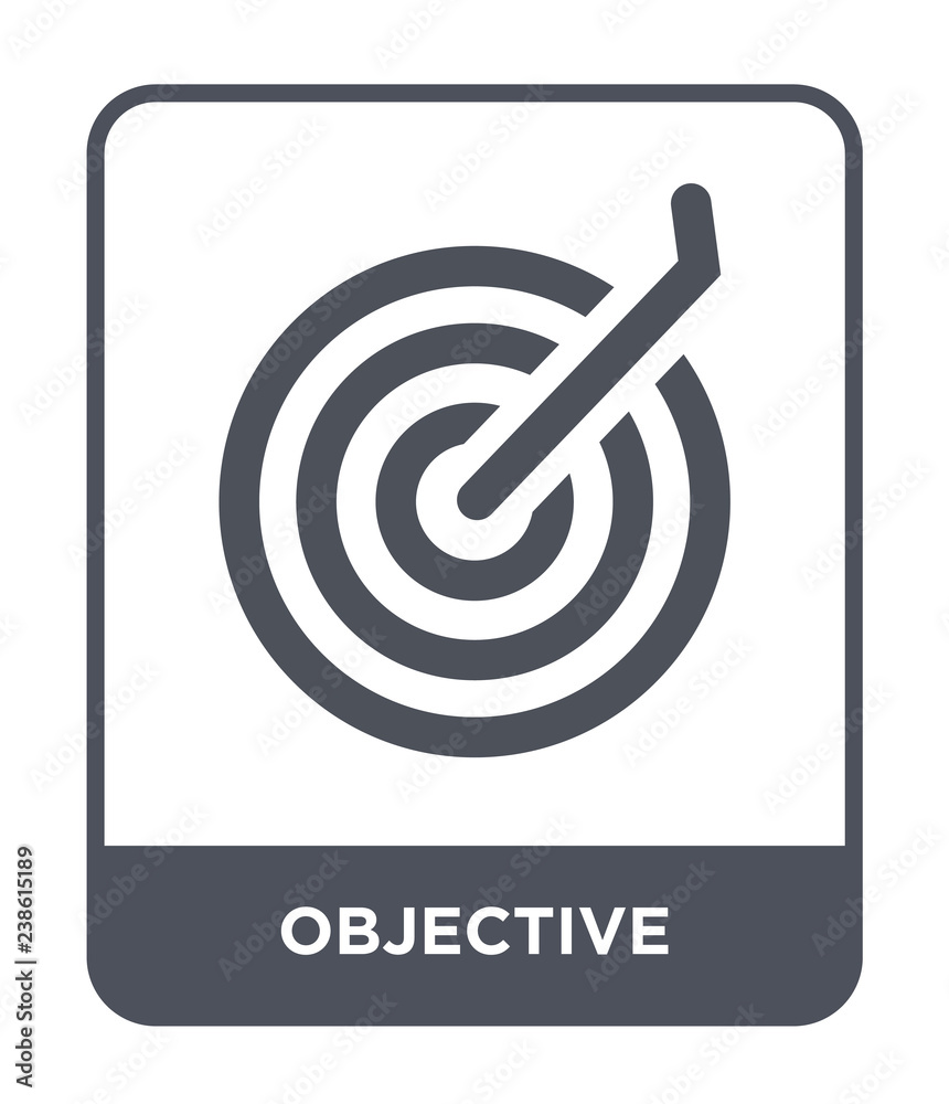 objective icon vector objective icon vector