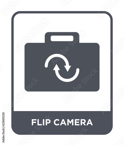 flip camera icon vector