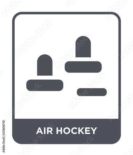 air hockey icon vector