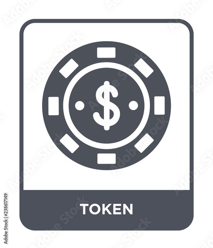 token icon vector