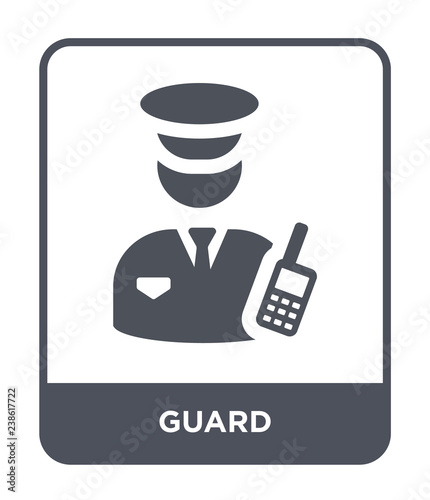 guard icon vector