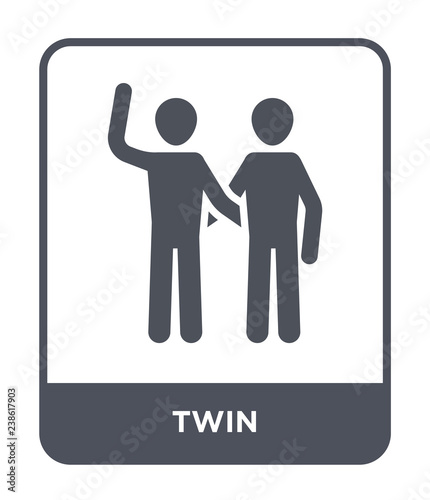 twin icon vector