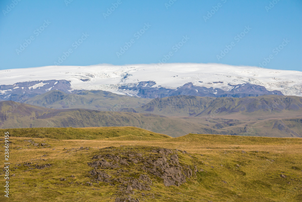 Glacier view in beautiful Iceland nature Glacier view in beautiful Iceland nature