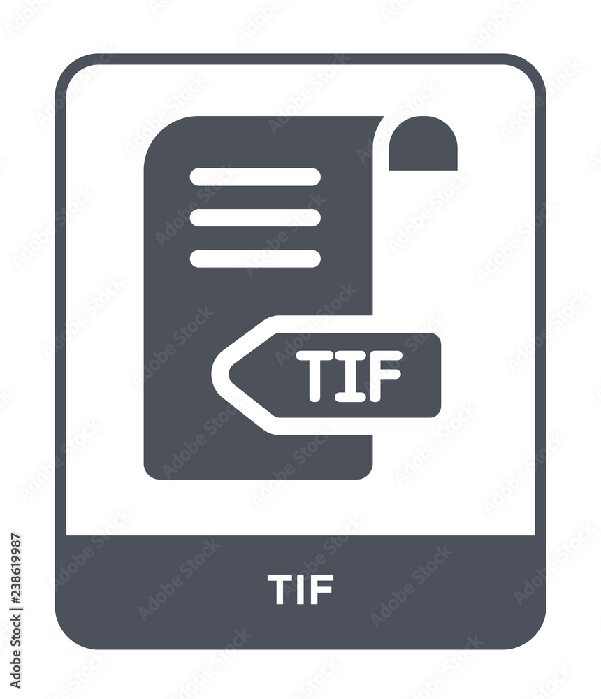 tif icon vector tif icon vector