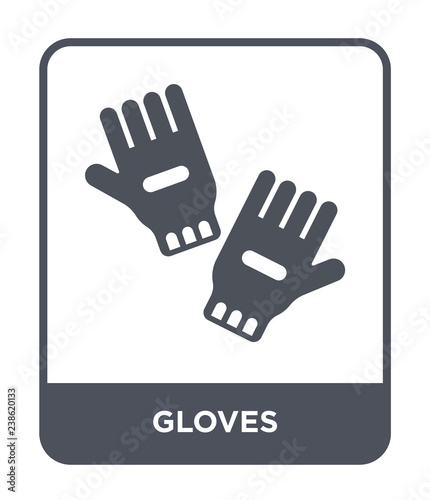 gloves icon vector