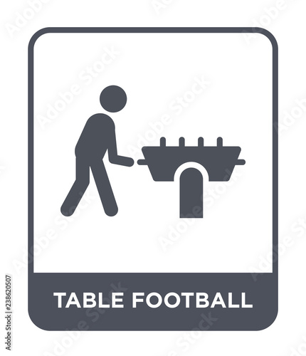 table football icon vector