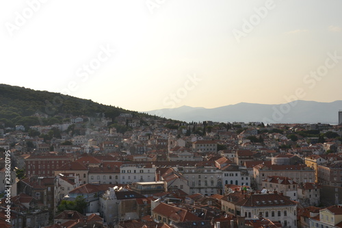View of Split from the height