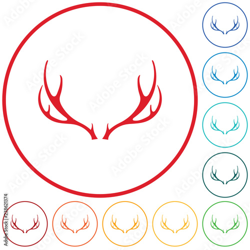 Hunting club logo icon