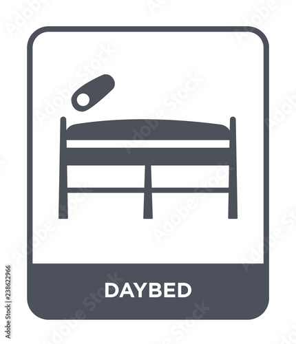 daybed icon vector