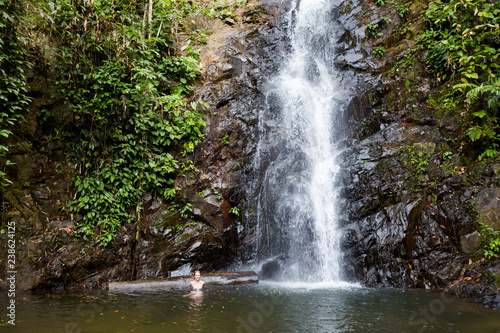 Durian Perangin waterfall Langkawi island