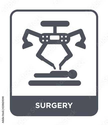surgery icon vector