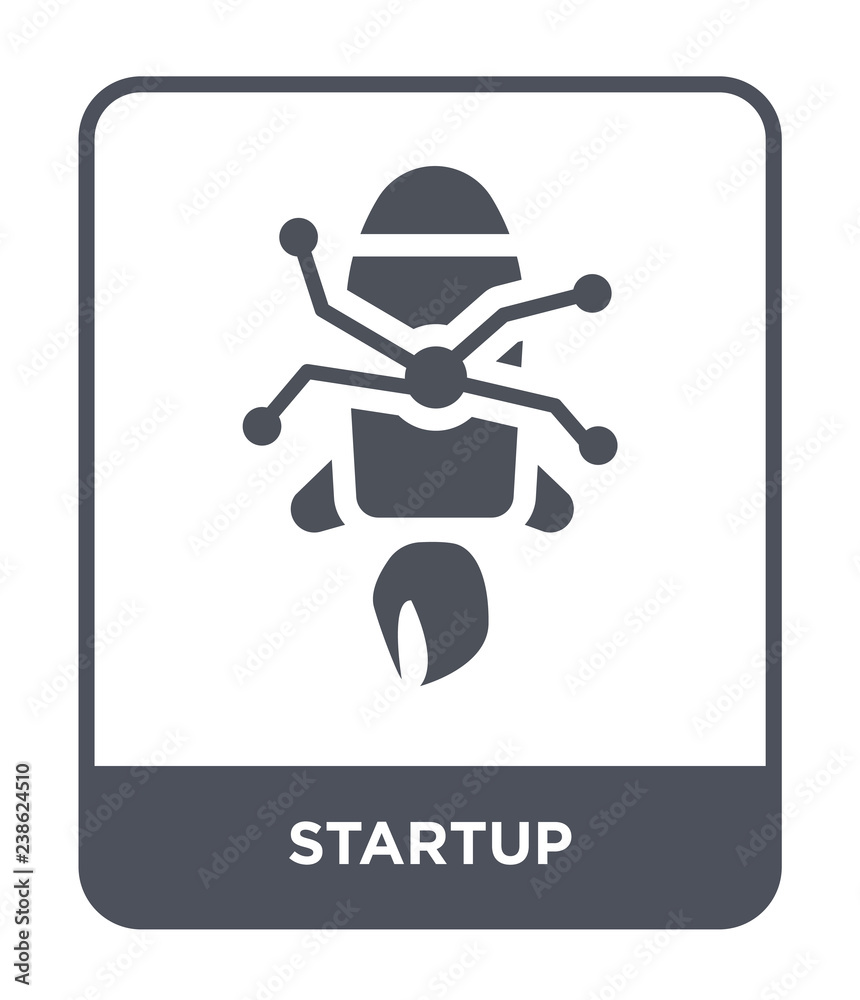 startup icon vector