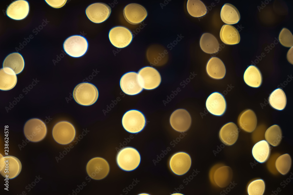 verschwommene Hintergrundbeleuchtung, Bokeh, Weihnachten verschwommene Hintergrundbeleuchtung, Bokeh, Weihnachten