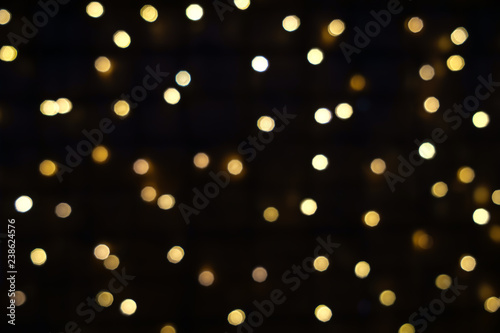 verschwommene Hintergrundbeleuchtung, Bokeh, Weihnachten