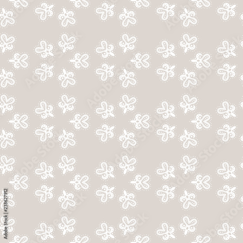 Seamless pattern in vintage style. Vector background for textile design.