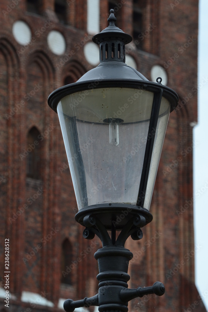 Street lamp in the city