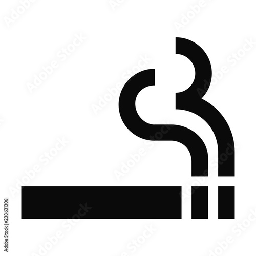 Smoking vector icon