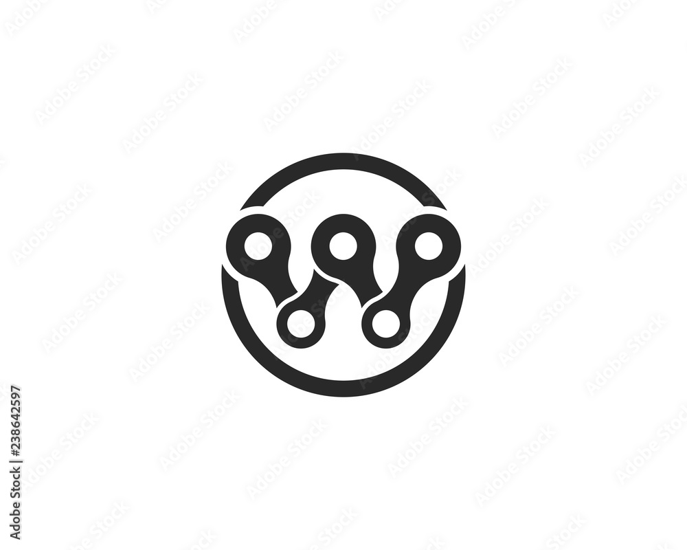  Chain logo design