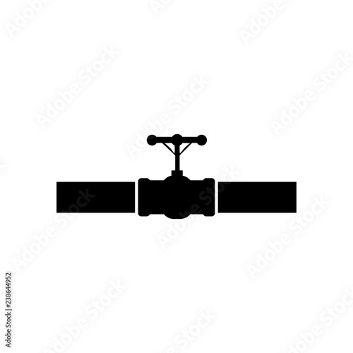 Pipe Icon, Pipe Fitting Icon Vector Art Illustration