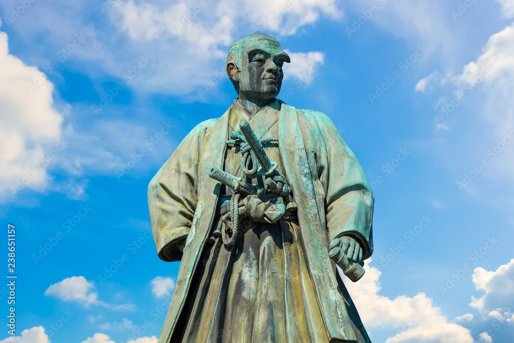 Statue of Omuro Masajiro (18241869), the founder of modern Japanese