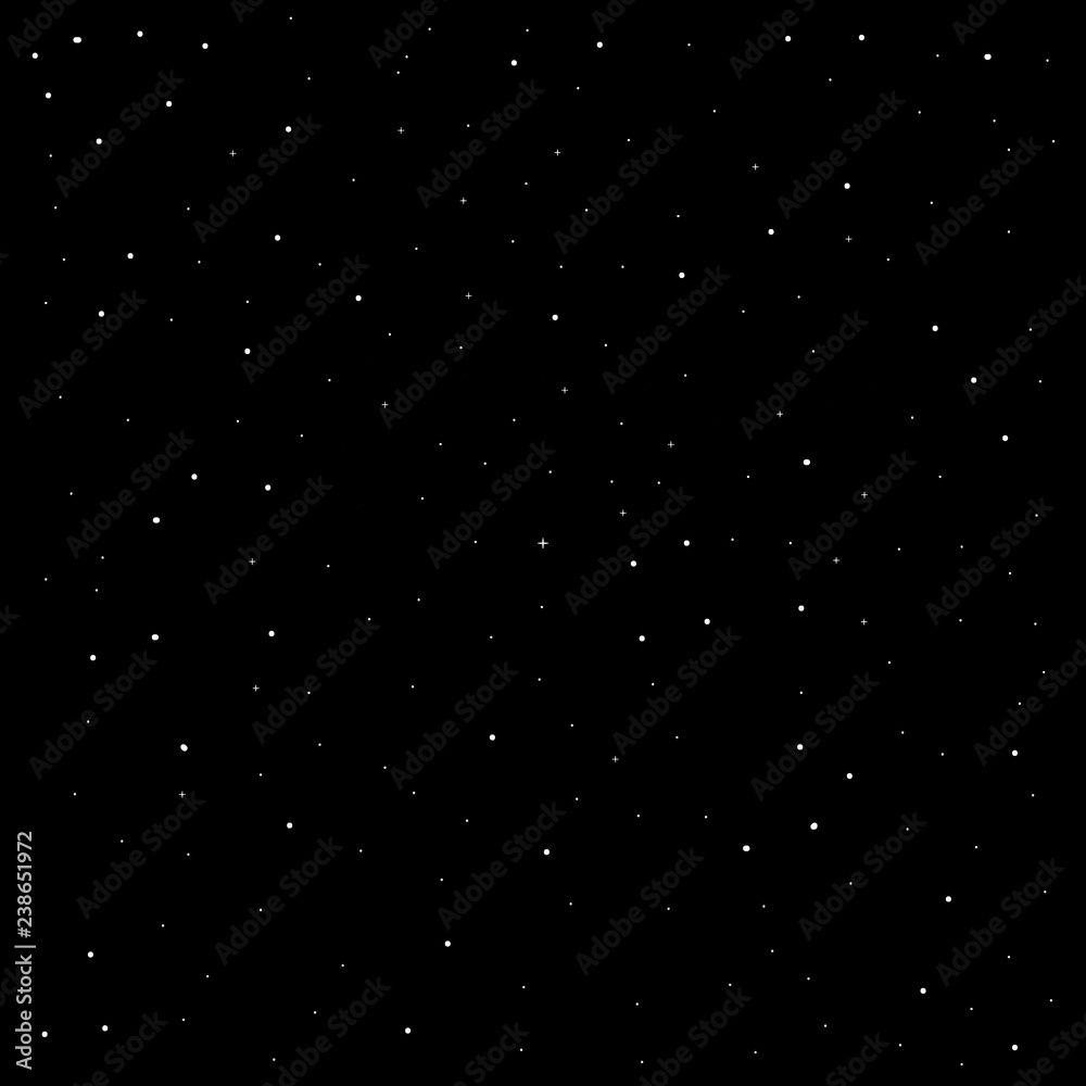 Stars night sky.