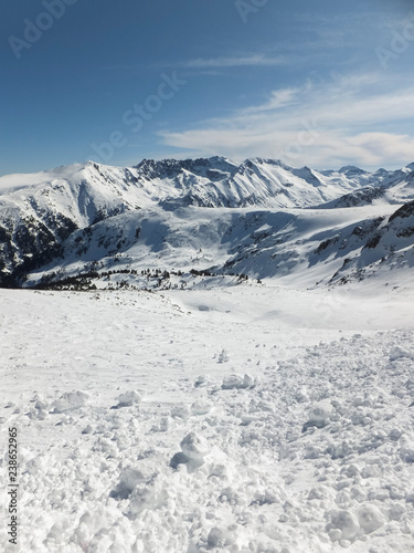 Amazing Winter view from Todorka peak, Pirin Mountain, Bulgaria © hdesislava
