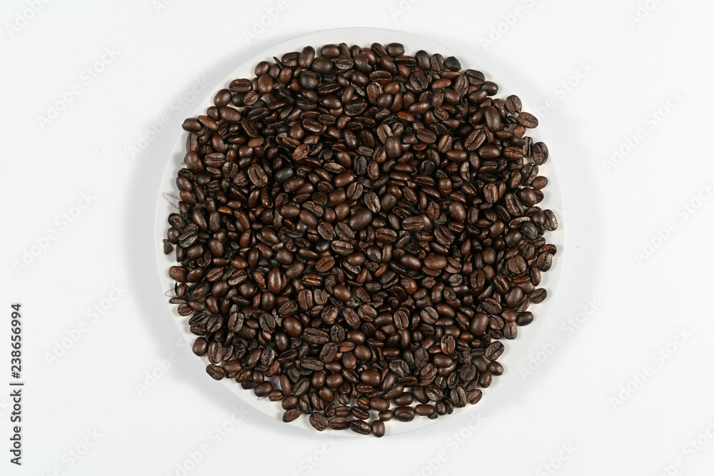 Roasted coffee beans, can be used as a background Roasted coffee beans, can be used as a background