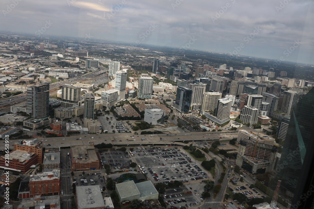 Downtown from the 65th floor