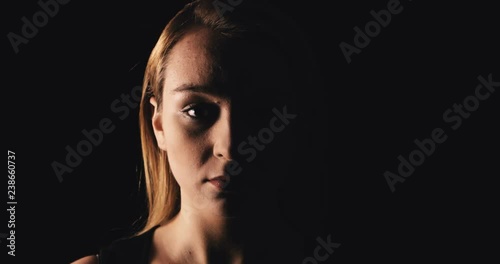 Woman having secret