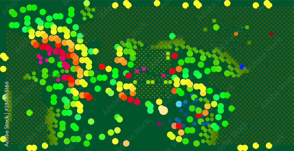 Obraz premium abstract vector background-Dot Graphics 