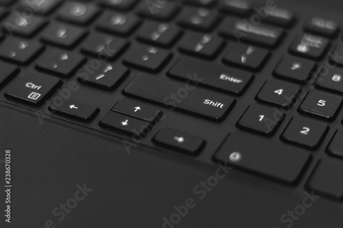 Detail of a keyboard 