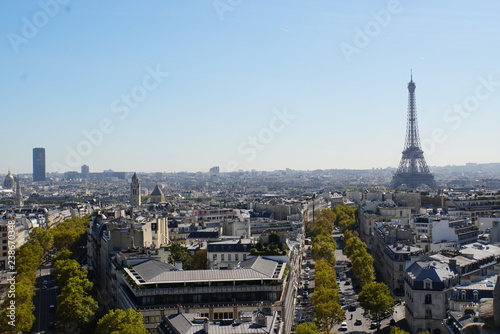  View from Arc de Triomphe,Paris © yoshi