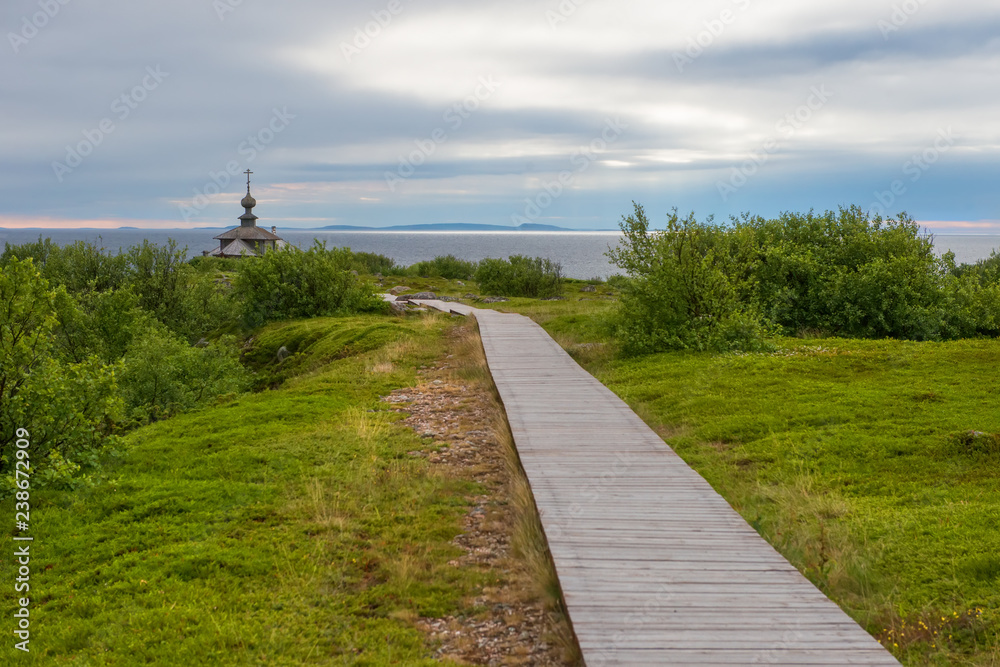 Bolshoy Zayatsky Island. Solovetsky archipelago, White sea, Russia