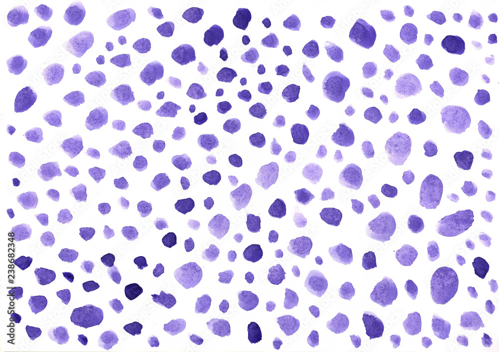 Purple spots, illustration, background Purple spots, illustration, background