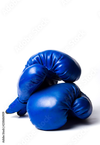 Two boxing gloves isolated © creativefamily