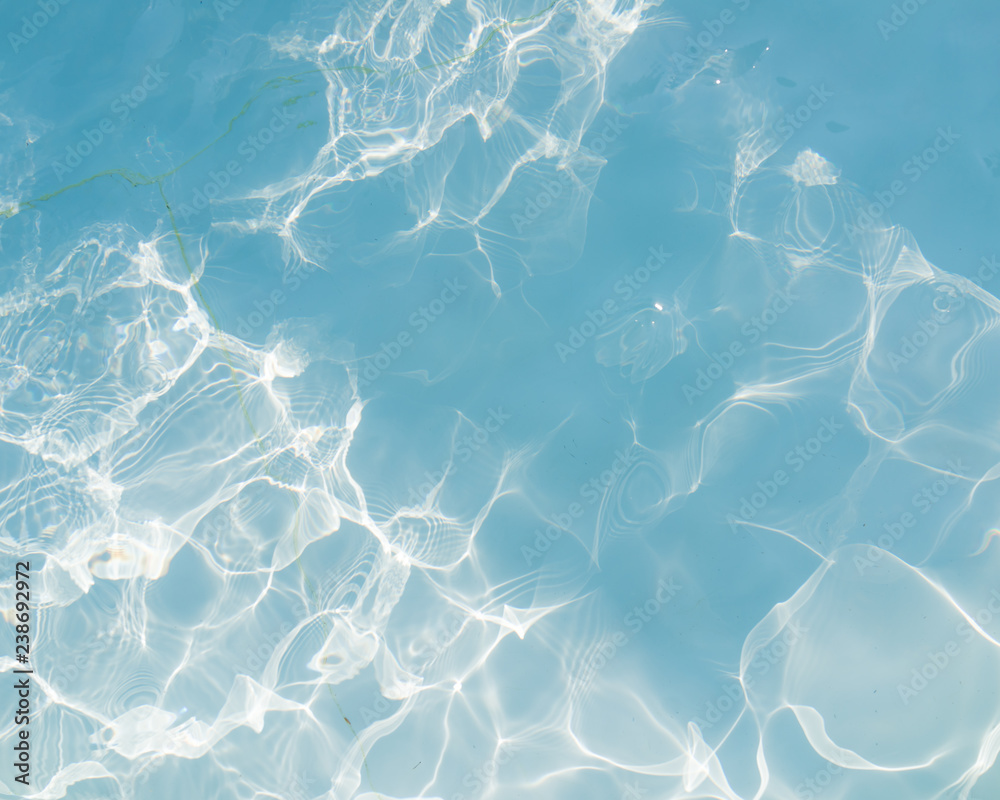 Obraz premium Beautiful Abstract water background, Swimming pool rippled.