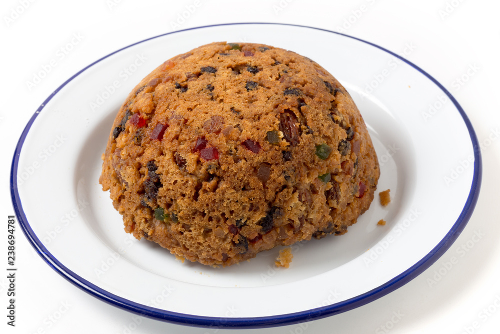 college pudding on a plate college pudding on a plate